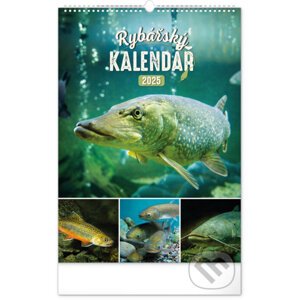 Nástenný kalendár Rybársky 2025 - Notique