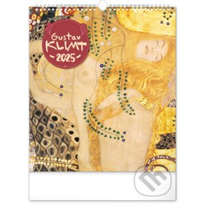Nástenný kalendár Gustav Klimt 2025, 30 × 34 cm - Notique