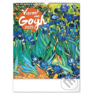 Nástenný kalendár Vincent van Gogh 2025, 30 × 34 cm - Notique