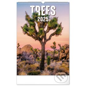 Nástenný kalendár Stromy 2025, 33 × 46 cm - Notique
