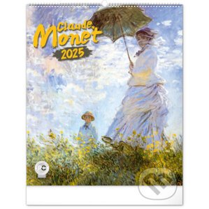 Nástenný poznámkový kalendár Claude Monet 2025 - Notique