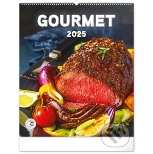 NOTIQUE Nástenný kalendár Gourmet 2025 - Notique