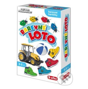 Hry pro předškoláky - Barevné loto - EFKO karton s.r.o.