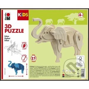 3D Puzzle - Elephant - Marabu