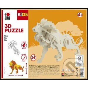 3D Puzzle - Lion - Marabu