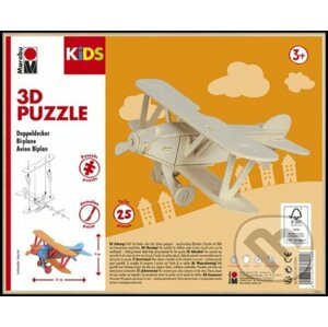 3D Puzzle - Bi-plane - Marabu