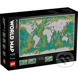 LEGO® Art 31203 Mapa sveta - LEGO