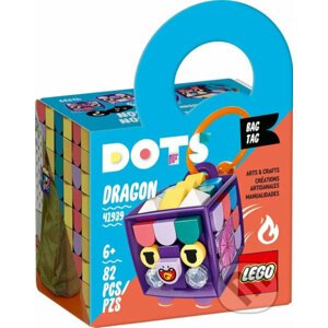 LEGO® DOTS 41939 Ozdoba na tašku – dráčik - LEGO