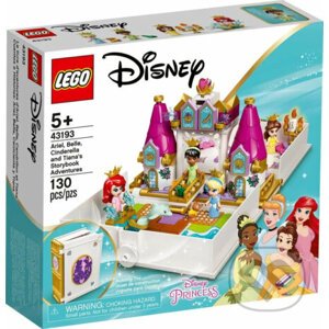 LEGO® Disney Princess 43193 Ariel, Kráska, Popoluška a Tiana a ich rozprávková kniha dobro - LEGO