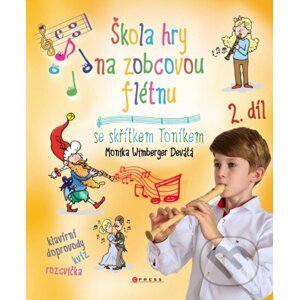 Škola hry na zobcovou flétnu 2 - František Zacharník, Monika Devátá, Libor Drobný (ilustrátor)