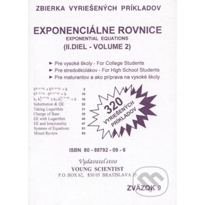 Exponenciálne rovnice, II. diel - Marián Olejár