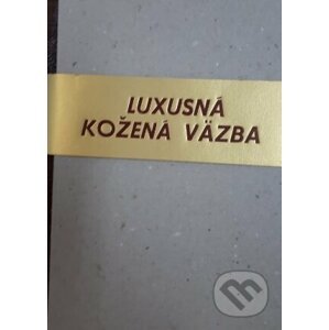 Luxusná kožená väzba - notes A5 - Knihárstvo Hanzlík