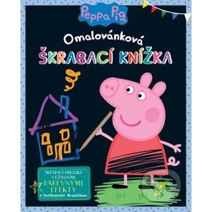 Peppa Pig: Omalovánková škrábací knížka - Egmont ČR
