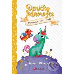 Deníčky jednorožce: Duháček a dračí mládě - Rebecca Elliott, Rebecca Elliott (ilustrátor)