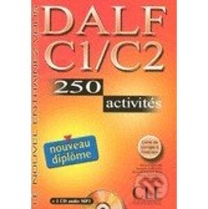DALF C1/C2 250 activités Livre + CD Audio MP3 - Cle International