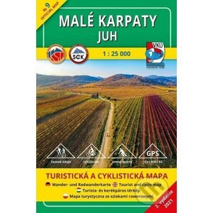 Malé Karpaty - Juh 1:25 000 (2.vydanie) - VKÚ Harmanec