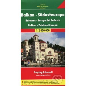 Balkan, Südosteuropa 1:2 000 000 - freytag&berndt