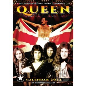 Kalendár 2022: Queen (A3 29,7 x 42 cm) - Queen
