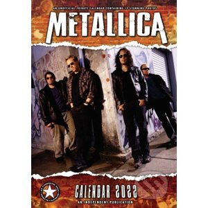 Kalendár 2022: Metallica (A3 29,7 x 42 cm) - Metallica