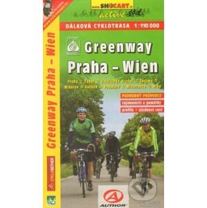 Greenway Praha - Wien 1:110 000 - SHOCart