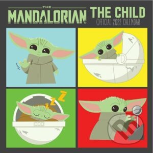 Kalendář 2022 Star Wars Mandalorian/The Child - nástěnný - EPEE