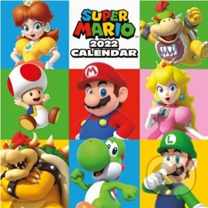 Kalendář 2022 Super Mario - nástěnný - EPEE