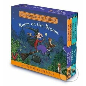 Room on the Broom and The Snail and the Whale Board Book Gift Slipcase - Julia Donaldson