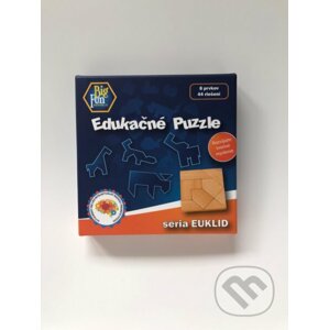 Drevené edukačné puzzle - séria Euklid - Big Fun Republic