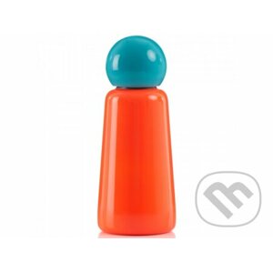 Skittle Bottle Mini 300ml Coral and Sky Blue - Lund London