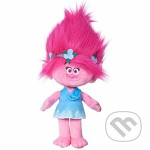 Plyšová hračka Trolls - Poppy (ružová) - HCE