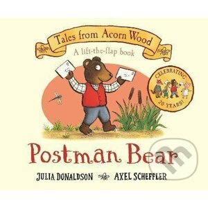Postman Bear - Julia Donaldson, Axel Scheffler (ilustrátor)