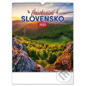 Čaroskrásne Slovensko 2022 - nástenný kalendár - Presco Group