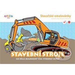 Stavařské omalovánky: Stavební stroje - Tomáš Švehla (ilustrátor)