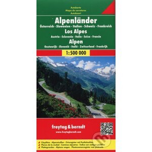 Alpenländer 1 : 500 000 - freytag&berndt