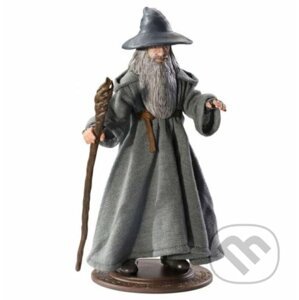 Pán prsteňov: Bendyfig tvarovateľná postavička - Gandalf - Noble Collection