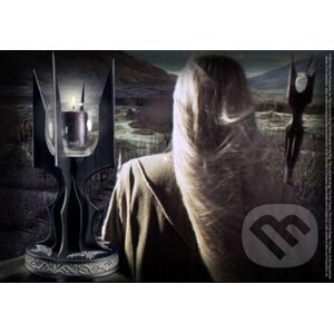 Pán prsteňov: Kovový svietnik Sarumanova palička - Noble Collection