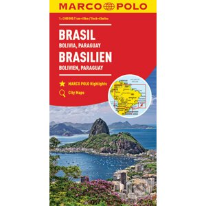 Brazílie, Bolívie, Paraguay, Uruguay - Marco Polo