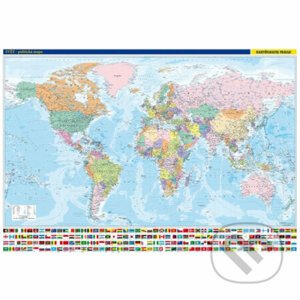 Svět - nástěnná politická mapa 1:22 000 000 - Kartografie Praha