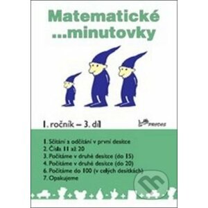 Matematické minutovky pro 1. ročník/3. díl - Josef Molnár, Hana Mikulenková