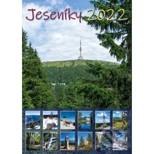Jeseníky 2022 - nástěnný kalendář - Jena