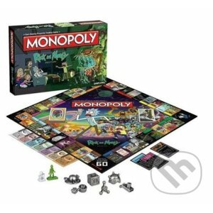 Monopoly: Rick and Morty (v anglickém jazyce) - Winning Moves
