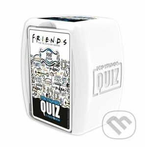 TOP TRUMPS QUIZ Friends CZ (Přátelé) - kvízová karetní hra - Winning Moves