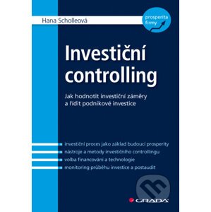 Investiční controlling - Hana Scholleová