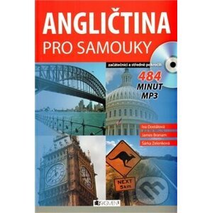 Angličtina pro samouky + CD MP3 - James Branam, Iva Dostálová, Šárka Zelenková, Václav Ráž (ilustrácie)