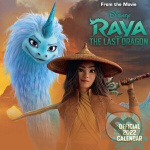 Oficiální kalendář 2022 Disney: Raya a drak