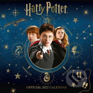 Oficiální kalendář 2022 Harry Potter: Bradavice - Harry Potter