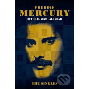 Ofiiciální kalendář 2022: Freddie Mercury - Queen