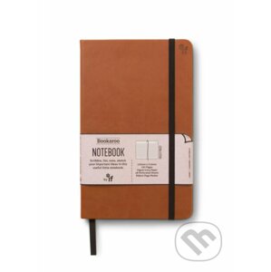 Bookaroo Zápisník A5 - hnědý - EPEE