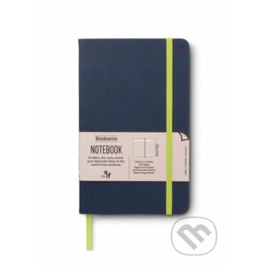 Bookaroo Zápisník A5 - modrý tmavě - EPEE