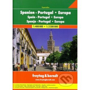 Spanien, Portugal, Europa 1:400 000 1:3 500 000 - freytag&berndt